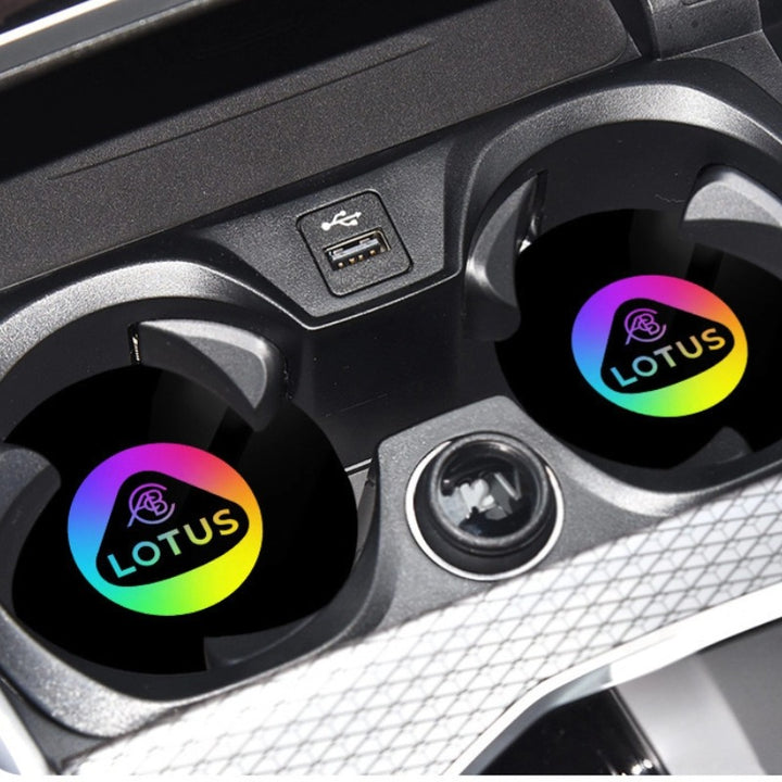 Automotive Fluorescent Coaster for LOTUS