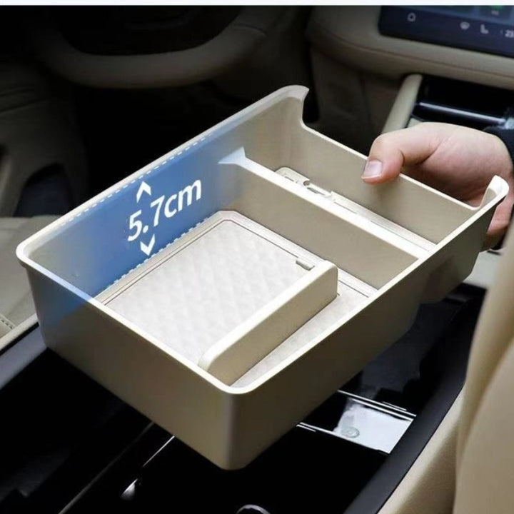 Car Armrest Box Storage Box & Charging Protection Mat for HUAWEI AITO M7