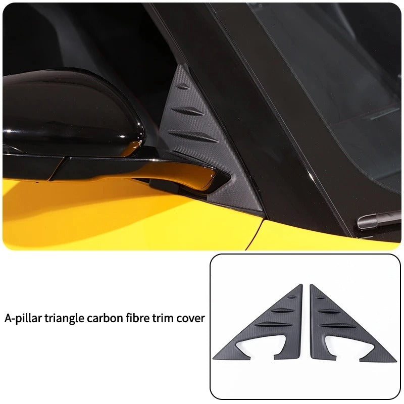 Carbon fibre door kick-out panels for Lotus EMIRA