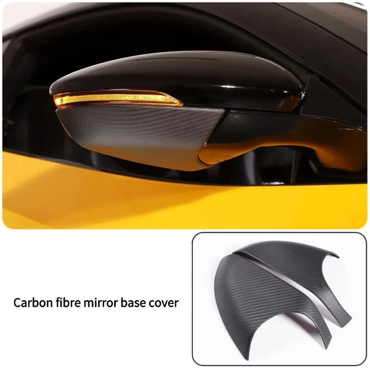 Carbon fibre door kick-out panels for Lotus EMIRA