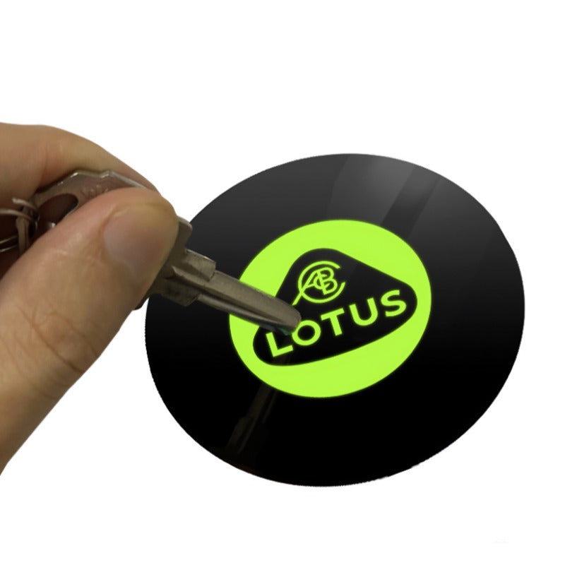 Automotive Fluorescent Coaster for LOTUS