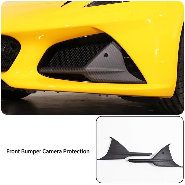 Carbon fibre door kick-out panels for Lotus EMIRA