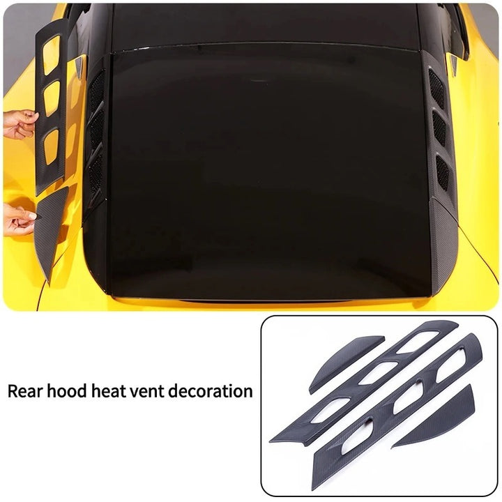 Carbon fibre door kick-out panels for Lotus EMIRA