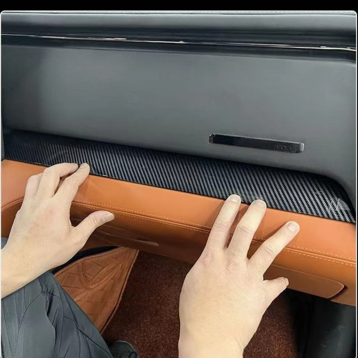 Car Interior Carbon Fiber Protective Panel for ROX 01