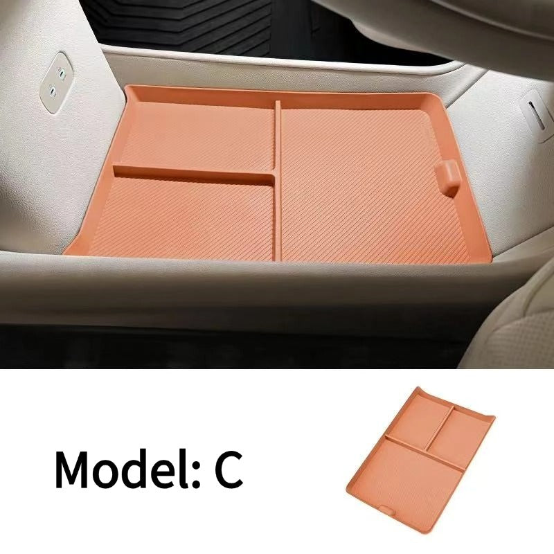 Car Armrest Box Storage Box & Charging Protection Mat for HUAWEI AITO M7