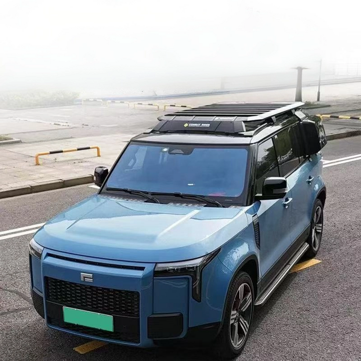 ROX 01 Car Ladder & Side Window Backpack Storage Box & Roof Travel Rack