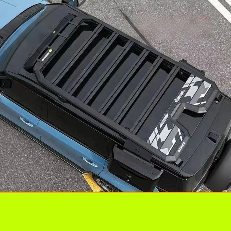 ROX 01 Car Ladder & Side Window Backpack Storage Box & Roof Travel Rack