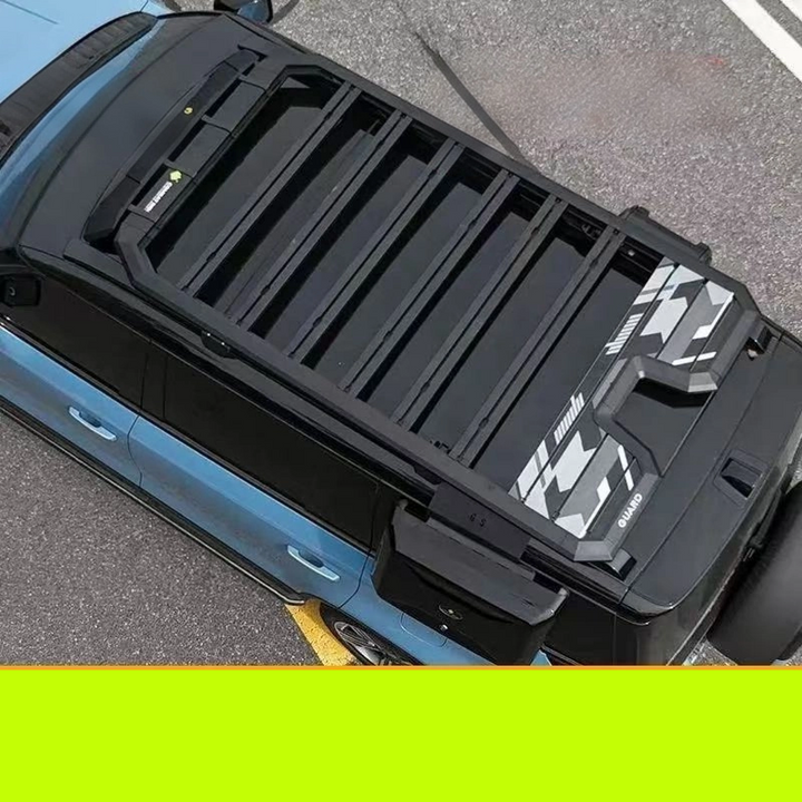 ROX 01 Car Ladder & Side Window Backpack Storage Box & Roof Travel Rack