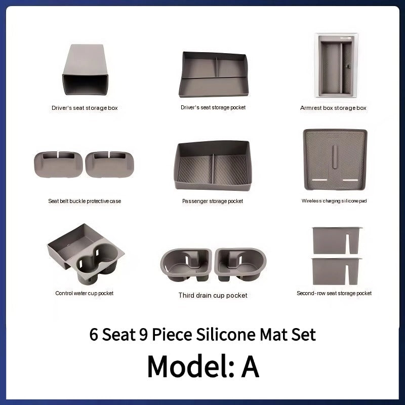 Car Centre Interior Silicone Mat for HUAWEI AITO M9