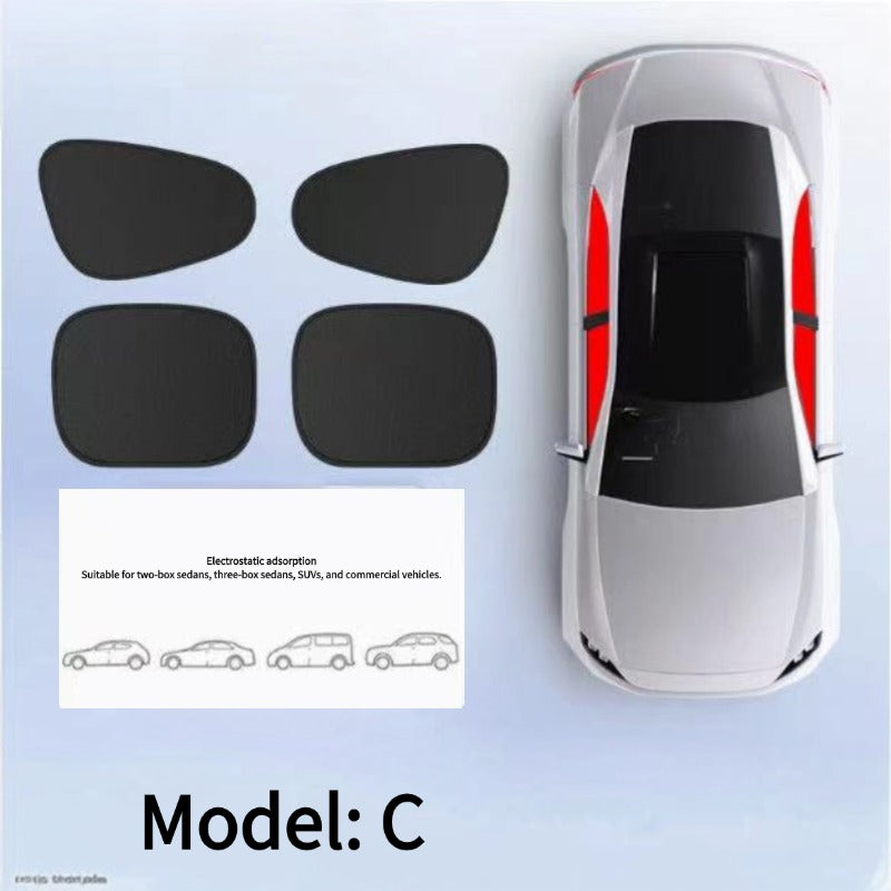Car window sunshades suitable for HUAWEI Maextro S800