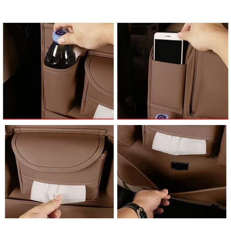Car Seat Backrest Anti-kick & Storage Bag for ROX 01 （2PCS）