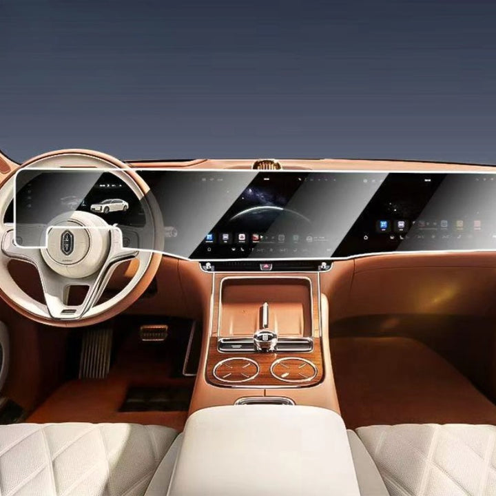 Car navigation protective film suitable for HUAWEI Maextro S800