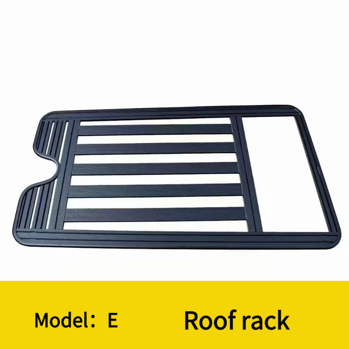 ROX 01 Car Ladder & Side Window Backpack Storage Box & Roof Travel Rack