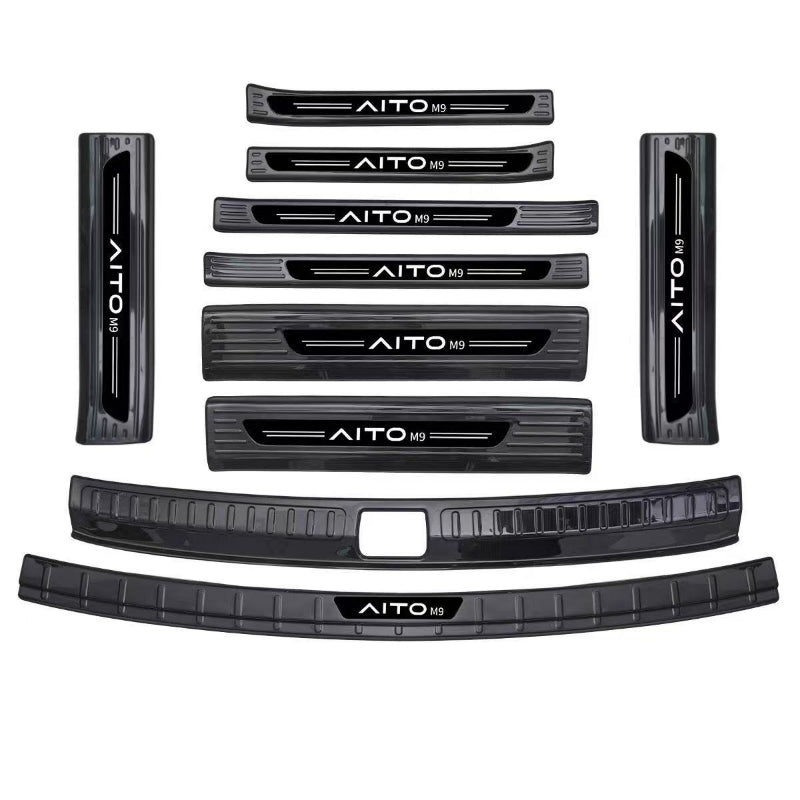 Automotive anti-scratch door sill strip for HUAWEI AITO M9