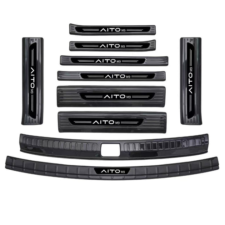 Automotive anti-scratch door sill strip for HUAWEI AITO M9