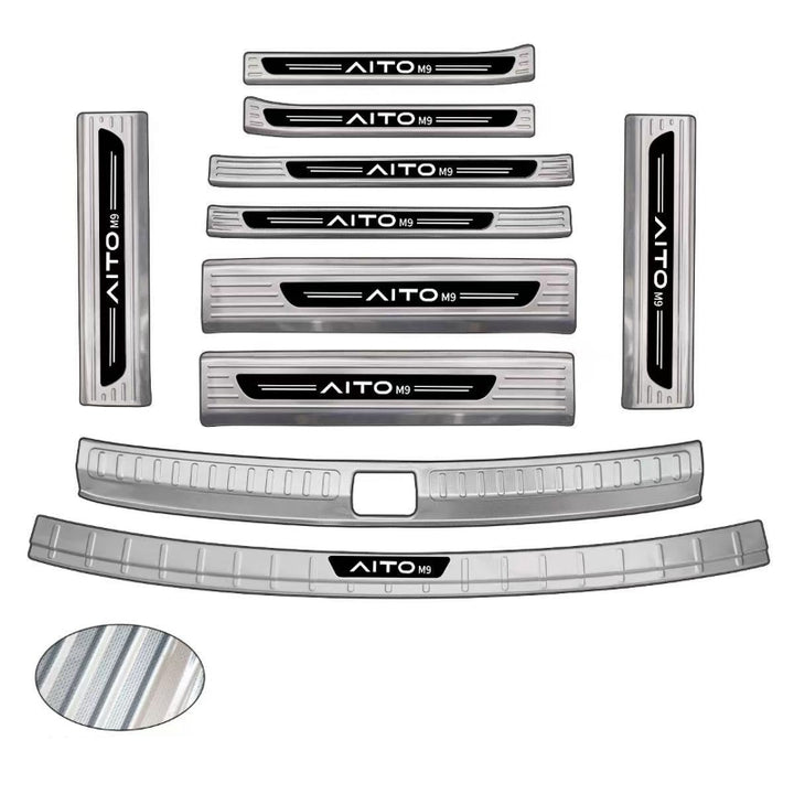 Automotive anti-scratch door sill strip for HUAWEI AITO M9