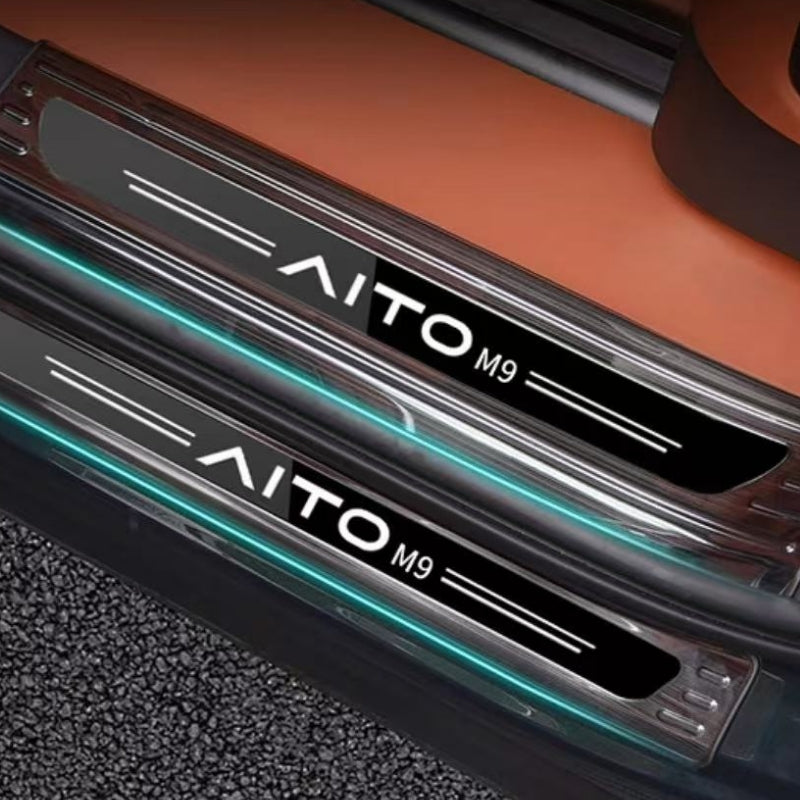 Automotive anti-scratch door sill strip for HUAWEI AITO M9