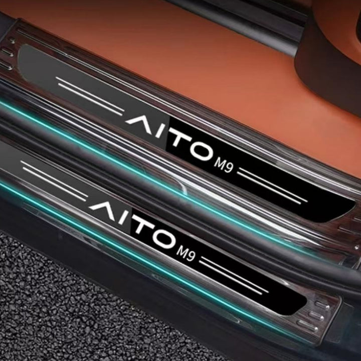 Automotive anti-scratch door sill strip for HUAWEI AITO M9