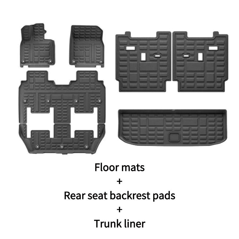 TPE Floor Mats & Trunk Mat for ROX 01