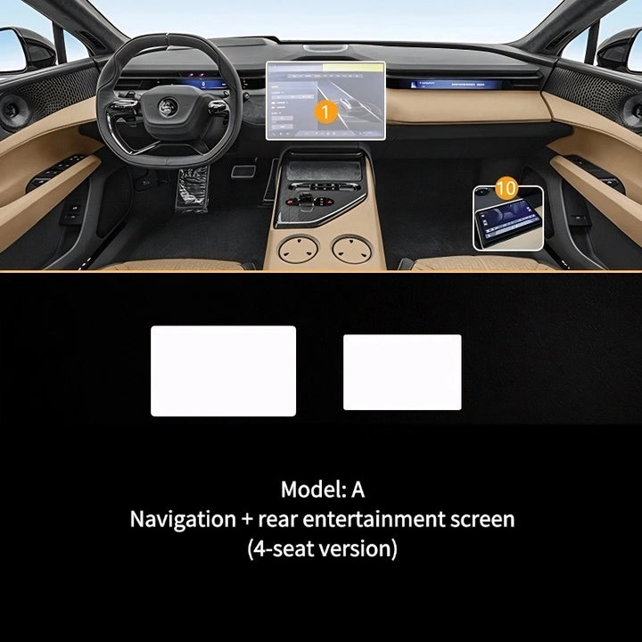 Navigation Dashboard Tempered Film For Lotus Emeya