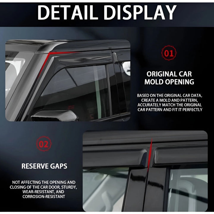 Window Visor for ROX 01