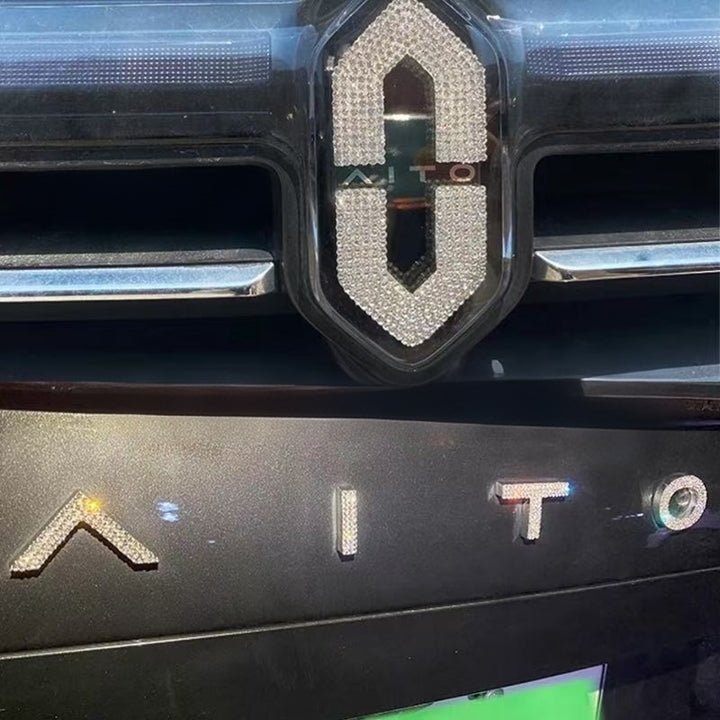 Car logo diamond car sticker for HUAWEI AITO