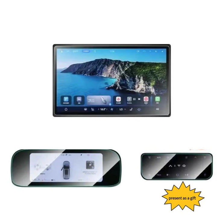 Car Dashboard & Navigation Screen Protector for HUAWEI AITO M7